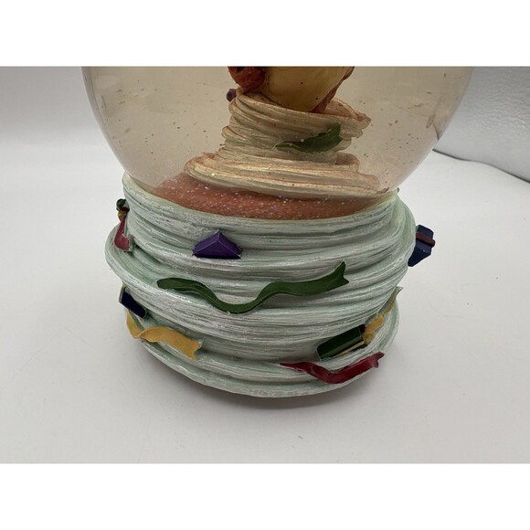 Vintage Looney Tunes Taz Tasmanian Devil Christmas Musical Snow Water Globe - Picture 2 of 10